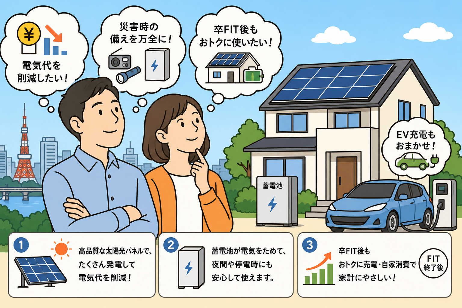 スマートソーラーの口コミ・評判まとめ【東京】蓄電池の費用・保証を解説